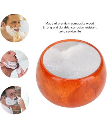 Handmade Wood Shaving Soap Bowl - Large Capacity Razor Cup for Men - Space-Saving Multifunctional Design - International Shipping Available - Buy Online on GoSupps.com