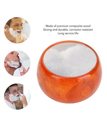 Premium Wooden Shaving Soap Bowl for Men | Burr-Free Shaving Mug Ideal for Cream & Lather - Buy Online on GoSupps.com