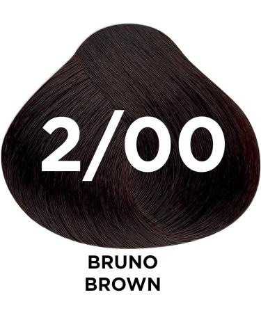  Vitalcare Vitalcare | Professional Permanent Professional Hair Dye Cream Hair Dye with Silk Protein No. 2/00 Bruno 100 ml - Buy Online on GoSupps.com