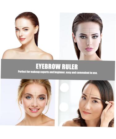 Beavorty 8 sets Face Nose Bridge Positioning Beauty Measurement Shape Rulers Eyebrow Position Measure - Buy Online on GoSupps.com