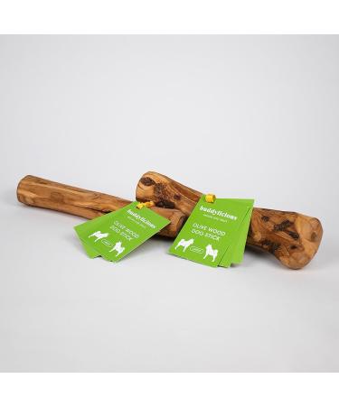 Buddylicious Natural Olive Sticks for Dogs - Safe and Delicious Eco Olive Wood Chew for Small Dogs (up to 10KG) - Buy Online on GoSupps.com