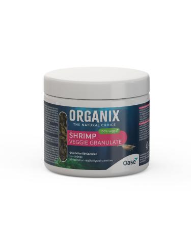 OASE ORGANIX Shrimp Veggievore Gran 175 ML – Green Food for Shrimp, Herbivorous Aquarium Fish