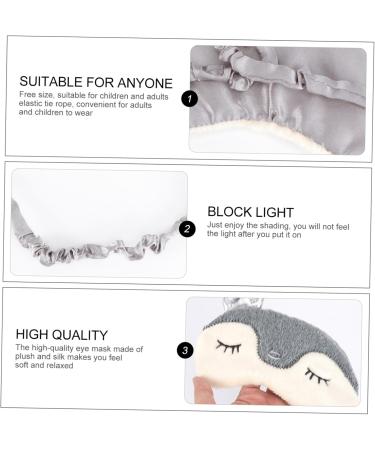 FOMIYES 3 Pcs Cartoon Eye Blindfolds - Comfortable Sleep Mask & Plush Toy - Blackout Light Eyeshade for Women - Ideal Eye Cover for Restful Sleep - Buy Online on GoSupps.com
