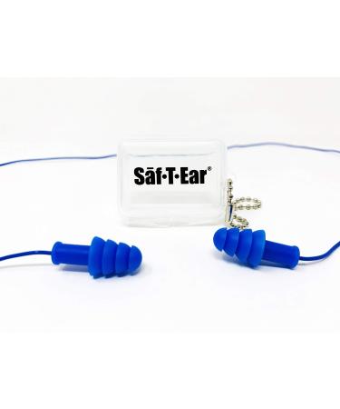 Saf-T-Ear Standard Ear Plugs (reduce noise levels while preserving the clarity of speech and environmental sounds)