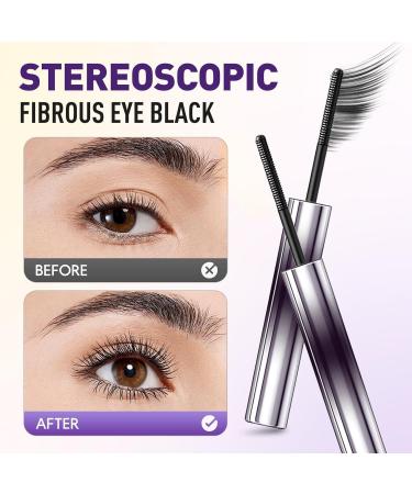  Generisch Non-clumping waterproof 3D metallic mascara with serum for natural length and thin voluminous lashes. Extends and adds volume for naturally beautiful lashes. - Buy Online on GoSupps.com