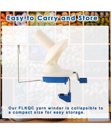FLKQC Hand-Operated Yarn Ball Winder for Swift Yarn Winding - Buy Online on GoSupps.com