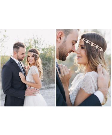 Handmade Metal Tiara for Women | Fashion Rhinestone Jewelry Hairband with Integrated Hair Tie - Buy Online on GoSupps.com