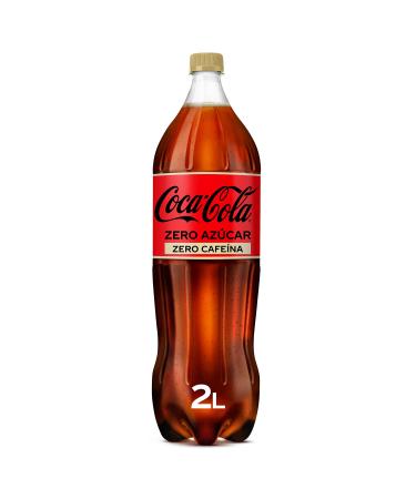 Refresco familiar de cola Coca Cola Zero Sin Cafe na 2 litros