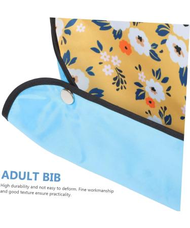 5pcs Elderly Bib Adult Eating Bibs Folding Clothing Protector Apron for Men Elders Bibs Adult Smock Drool Bibs Adult Bibs for Women Clothes Protective Case Polyester Man/175 - Buy Online on GoSupps.com