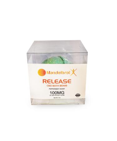 Bath Bomb Release. Peppermint Scent Natural Invention Exploding with Essential Therapy and Tons of Natural Ingredients.