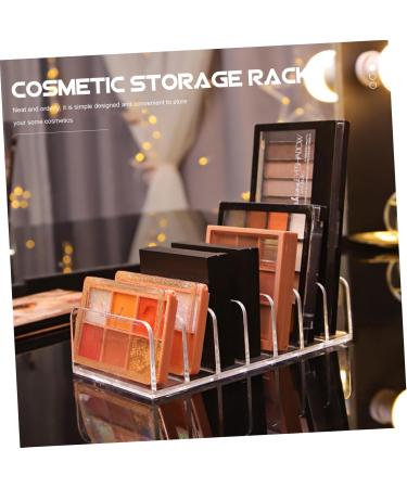 Beavorty Makeup Pallete 4 Pcs Partition Storage Display Rack Eyeshadow Organizer Plastic Purse Organizer Face Powder Acrylic Makeup Organizer 17X7X4CMx2pcs Transparentx2pcs - Buy Online on GoSupps.com