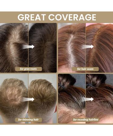 Full-Look Hair Base Powder - Waterproof Volumizing Styling Powder for Men & Women - Dark Brown - 4g - Buy Online on GoSupps.com