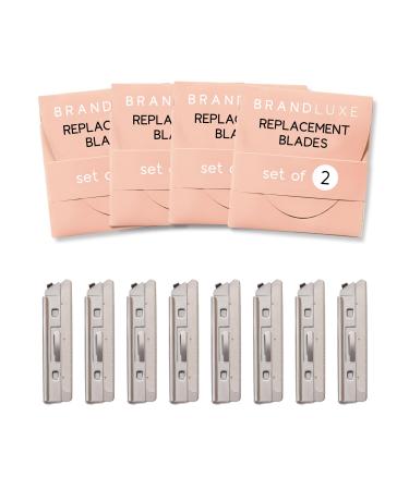 Brandluxe Dermaplaning Razor Refills (4 pack) - Buy Online on GoSupps.com