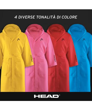 Head Active Bathrobe for Girls 10-12 Years | Fluffy Microfiber Quick Dry Hooded & Space-Saving | Perfect for Sports & Swimming Pool - Buy Online on GoSupps.com