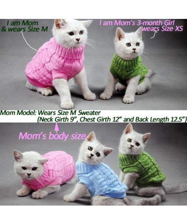 Bolbove Bro'Bear Cable Knit Turtleneck Sweater Blue - X-Small for Small Dogs & Cats - Buy Online on GoSupps.com