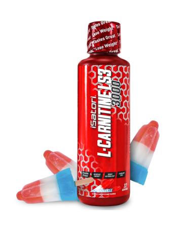 iSatori L-Carnitine LS3 3000 Liquid L-Carnitine with Acetyl L-Carnitine L-Carnitine L-Tartrate Stimulant Free Pre Workout No Calories Sugar Gluten Keto-Friendly Bombsicle Flavor (32 Servings)