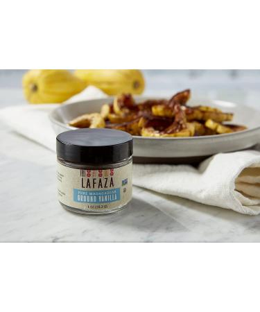Lafaza Madagascar Bourbon Pure Ground Vanilla Bean Powder 1oz - All Natural & Authentic | Pack of 1 - Buy Online on GoSupps.com
