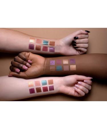 Luvia Eyeshadow Palette | Vegan Mystic Lagoon - Matt & Glitter Shades | Sustainable Microplastic & Fragrance-Free Cosmetics - Buy Online on GoSupps.com
