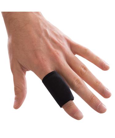Polar Ice  Finger Sleeve  Universal Size   Patented Design Prevents Finger Joint Stiffness   Built-in Cooling Gel Pad   Designed to Support Sprains  Strains  & Sports Injuries