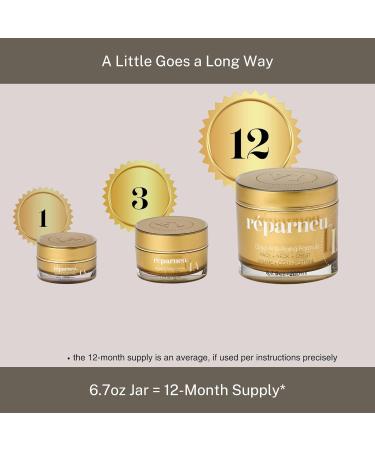 InfiniteAloe r parneu Gold Anti-Aging Formula Neck Firming Face Tightening Anti Wrinkle Face Cream - Organic Aloe Powered with Collagen Peptides & Retinyl - 6.7oz Jar 6.7 Ounce (Pack of 1) - Buy Online on GoSupps.com
