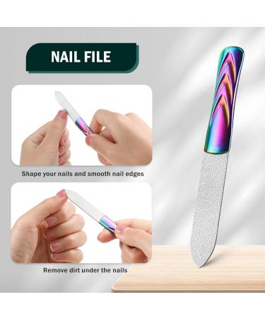 FVION Angled Head Toe Nail Clippers - Ergonomic Curved Toenail Clippers for Seniors with Long Handle Nail Catcher & Metal File - Precision for Thick Toenails (Multi Color - Buy Online on GoSupps.com