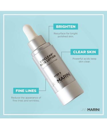 Jan Marini Bioclear Face Lotion 1 oz - Glycolic, Salicylic & Azelaic Acid Solution - Buy Online on GoSupps.com
