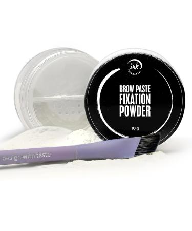 Professional Eyebrow Mapping Kit - Setting Powder Brush & White Mapping Paste for Perfect Brows - Buy Online on GoSupps.com