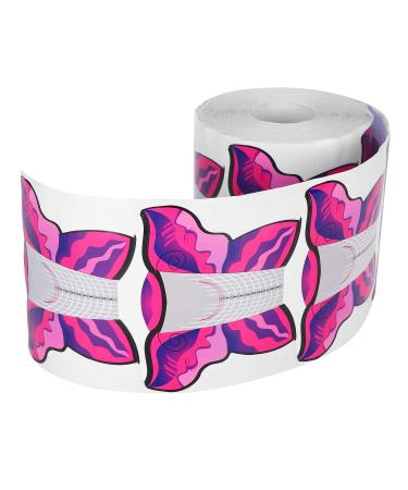 300Pcs Long Nail Forms - UV Gel Self-Adhesive Nail Art Extensions | Perfect for Home & Salon Use - Buy Online on GoSupps.com