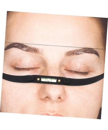 Healeved 4pcs Eyebrow Bleaching Kit Eyebrow Guide Ruler Brow Ruler Stencils Aluminum Alloy - Buy Online on GoSupps.com