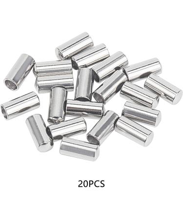 UNICRAFTALE 20 PCS Stainless Steel Column End Caps for Jewelry Making - 8x3.5mm Inner Diameter - Buy Online on GoSupps.com