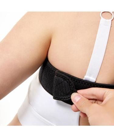 AWAVM Adjustable Shoulder Support Brace for Men and Women - Shoulder Relief Pain, Rotator Cuff Support - Fits Left and Right - Rose - Buy Online on GoSupps.com