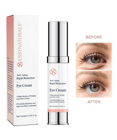 EssyNaturals Rapid Reduction Eye Cream - Dark Circles & Puffiness Treatment for Women - Buy Online on GoSupps.com