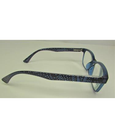 Foster Grant Parissa Women's Premium Blue Reading Glasses (1.50) - Stylish & Comfortable | International Shipping Available - Buy Online on GoSupps.com