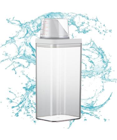 Laundry Detergent Dispenser Laundry Detergent Storage Box Powder Dispenser Powder Container for Bead Pet Food Travel Laundry Room Storage Washing (L-2 Pcs) - Buy Online on GoSupps.com