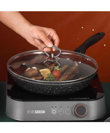 Angelluck Nonstick Frying Pans Flat Bottom Pans Omelette Pans Durable Cooking Pots Cookware Kitchen Eggs Steak Skillets Kitchenware Nonstick Frying Pans Kitchen Utensils Ceramics Coating Pans 18cm - Buy Online on GoSupps.com