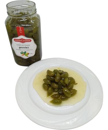 KORAKIS-MARINOS | Greek Sweet Fruit Preserve Pistachios in Syrup | Handmade Spoon Sweet Compote | Net Weight 950g Glass Jar - Buy Online on GoSupps.com