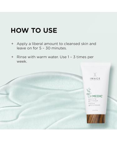 ORMEDIC Balancing Gel Masque by IMAGE Skincare Refresh Dry Skin with Organic Aloe Vera & Botanical Extracts - 2oz - International Shipping Available - Buy Online on GoSupps.com