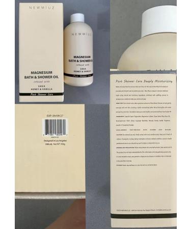 Magnesium Shower Oil Body Wash - Buy Online on GoSupps.com
