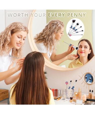 Cartoon Theme Stitch Makeup Brush Set 5Pcs with Storage Bag - Ideal Face Cosmetic Brushes for Eyes, Cheeks, and Lips - Perfect Birthday Gift for Women and Girls (Style 1) - Buy Online on GoSupps.com