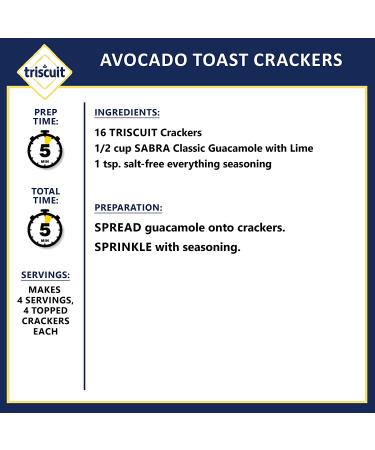 Triscuit Tzatziki Whole Grain Wheat Crackers 8.5 oz - Delicious Snack Option - Buy Online on GoSupps.com