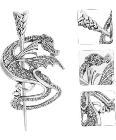 Ipetboom Vintage Viking Hairpins Hair Accessories Hair Stick Hair Clip Hair Barrettes Hair Slide Hair Bun Accessories Alloy Hair Barrette Hair Bun Stick European and American Ireland Miss - Buy Online on GoSupps.com