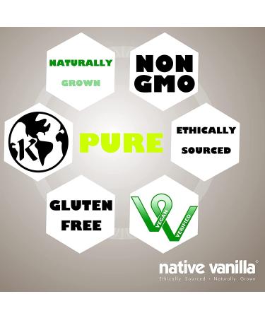 Native Vanilla Grade B Tahitian Vanilla Beans - 10 Premium Pods for Chefs & Baking | Homemade Extract Making | Tahitian Vanilla 10 Count - Buy Online on GoSupps.com