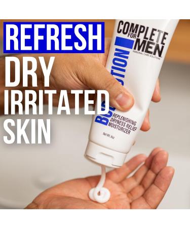 Best Men's Body Lotion for Dry Skin | Non-Greasy Moisturizer with Shea Butter & Aloe Vera | 24 Hour Hydration - Buy Online on GoSupps.com