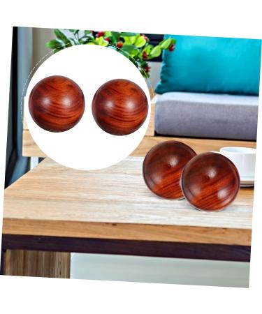 Magiclulu Handmade Baoding Balls - Carving Massage Devices for Fun & Health | Unique Woodwerk Desktop Decorations - Buy Online on GoSupps.com