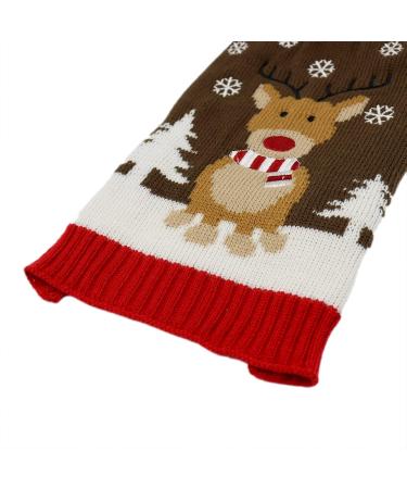 Hrttsy Christmas Dog Sweater - Warm Winter Clothing for Small & Large Dogs | Cozy Pullover for Pets - Buy Online on GoSupps.com