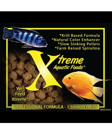 Xtreme Aquatic Foods Cichlid Peewee 1.25lb - High-Quality Cichlid Food - Buy Online on GoSupps.com