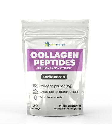 Poudre de peptides de collag ne avec acide hyaluronique et vitamine C favorise la sant des cheveux des ongles de la peau des os et des articulations poudre de prot ine de collag ne non