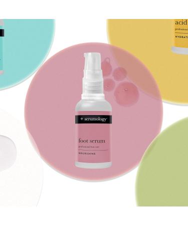 SERUMOLOGY FOOT Serum 30ml Professional Foot Care 100% Plant Based Nourishing Foot Cream Pumpkin & Bergamot - Buy Online on GoSupps.com