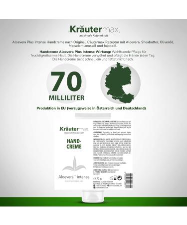 Shop Aloe Vera Hand Cream Natural Skin Care for Hands & Nails | 3 x 70ml International Shipping Available - Buy Online on GoSupps.com