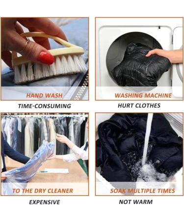 Down Dry Cleaner | Sponge Nozzled Down Cleansing Foam Dry Cleaning Agent | Perfect Home Down Care Kit for All Down Filled Outerwear and Gear Rundaotong - Buy Online on GoSupps.com